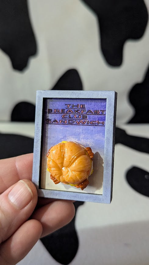 Tiny Movie Poster Parody Magnet (Breakfast Club)