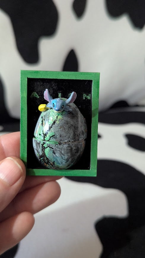 Tiny Movie Poster Parody Magnet (Alien)