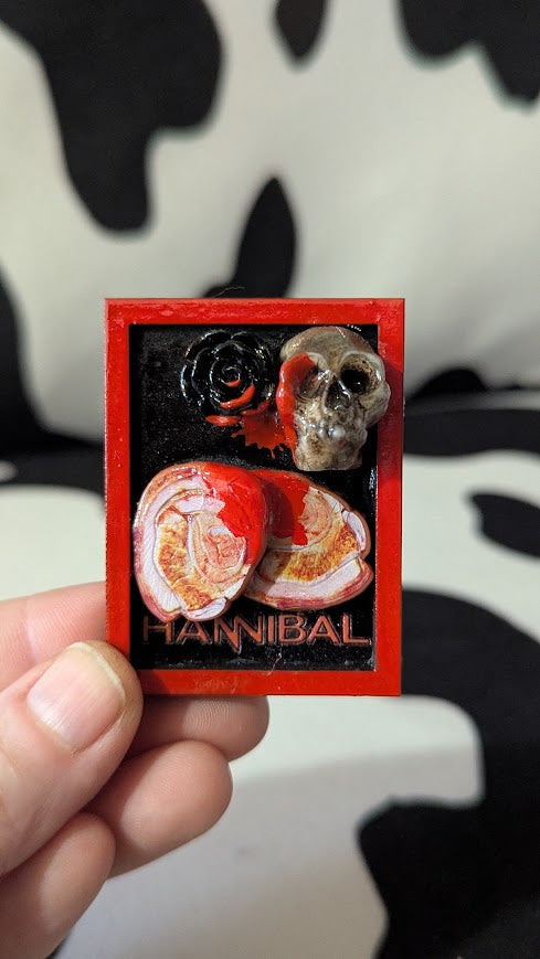 Tiny Movie Poster Magnet (Hannibal)