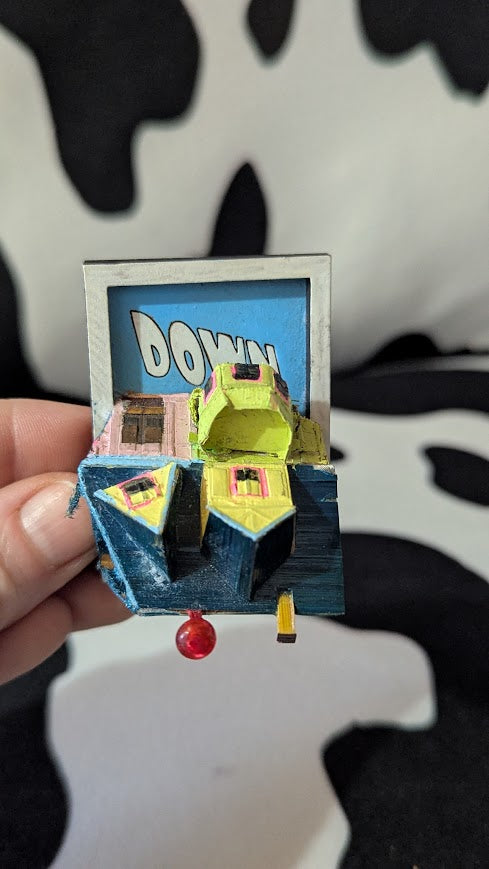 Tiny Movie Poster Parody Magnet (Up)