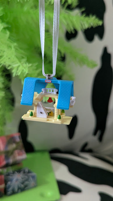 A Miniature Holiday Ornament Little Tykes Dollhouse