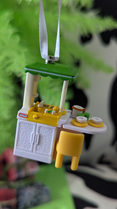 A Miniature Holiday Ornament Little Tykes Kitchen