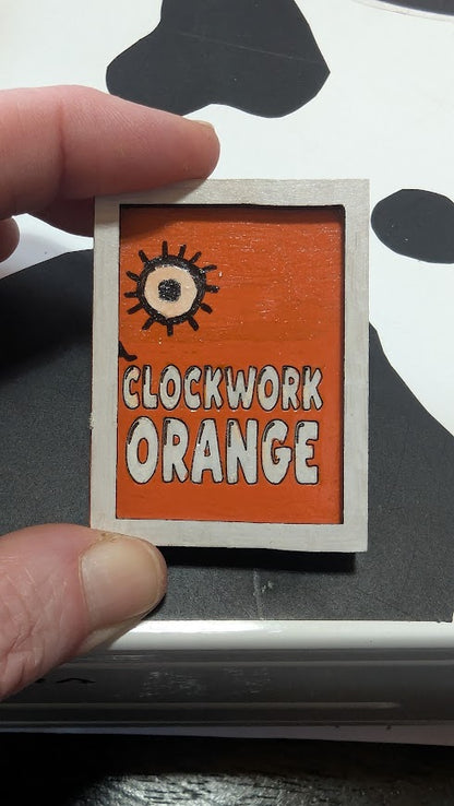 Tiny Movie Poster Magnet (A Clockwork Orange)