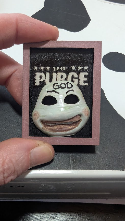Tiny Movie Poster Magnet (The Purge)