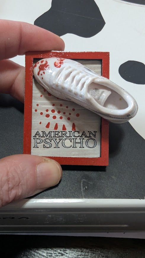 Tiny Movie Poster Magnet (American Psycho)