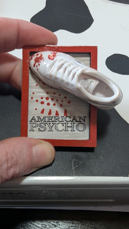 Tiny Movie Poster Magnet (American Psycho)