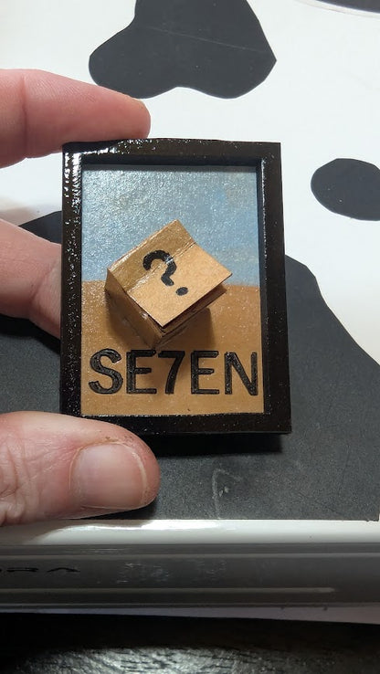 Tiny Movie Poster Magnet (Seven)