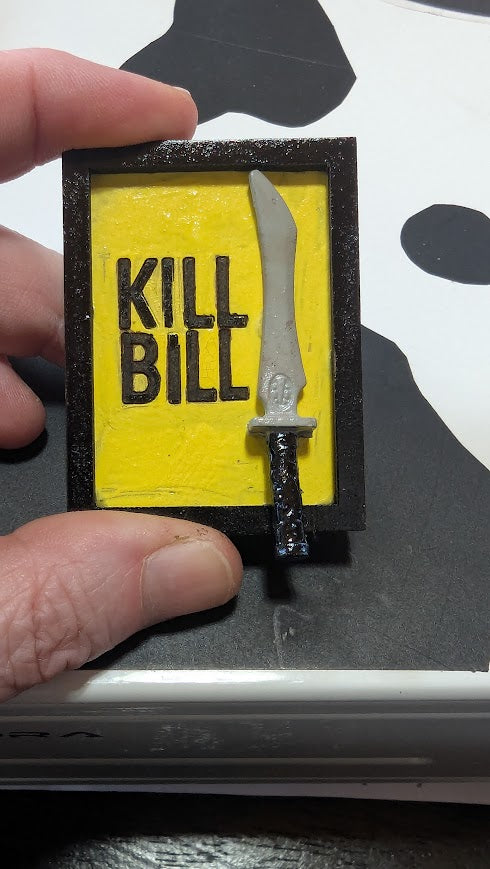 Tiny Movie Poster Magnet (Kill Bill)