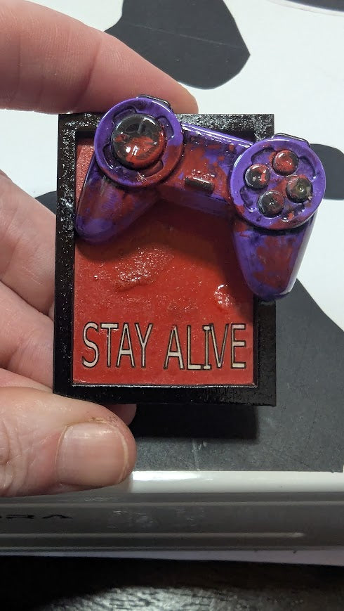 Tiny Movie Poster Magnet (Stay Alive)
