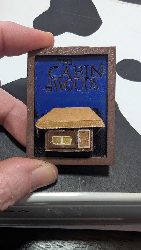 Tiny Movie Poster Magnet (Cabin in the Woods)