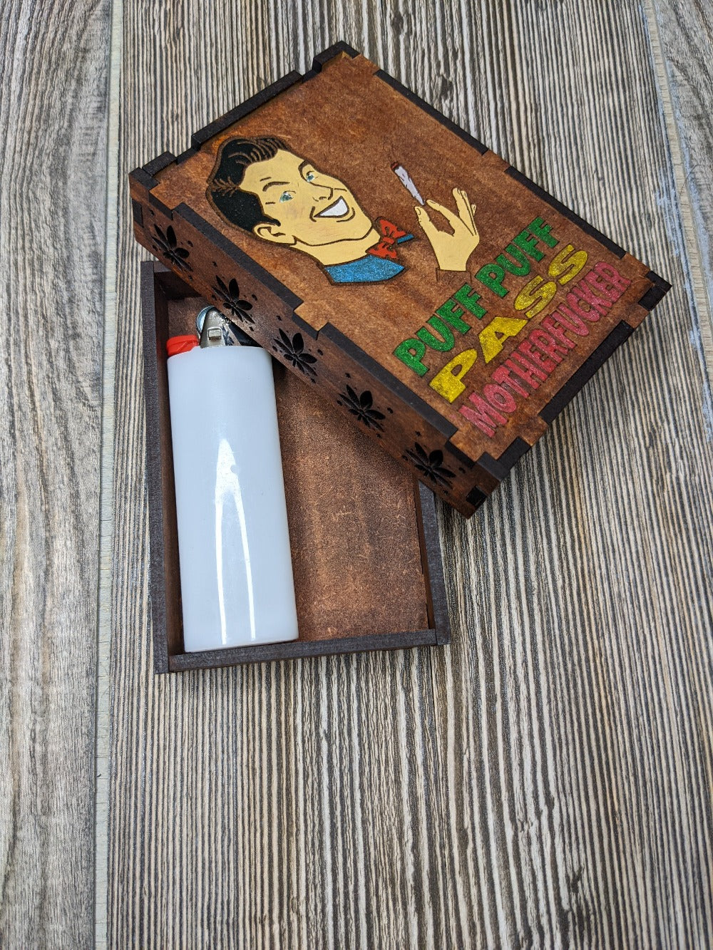Puff Puff Stash Box