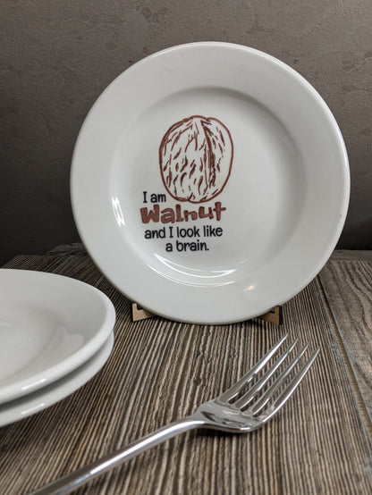 Inappropriate Appetizers Set of 3 Engraved Plates