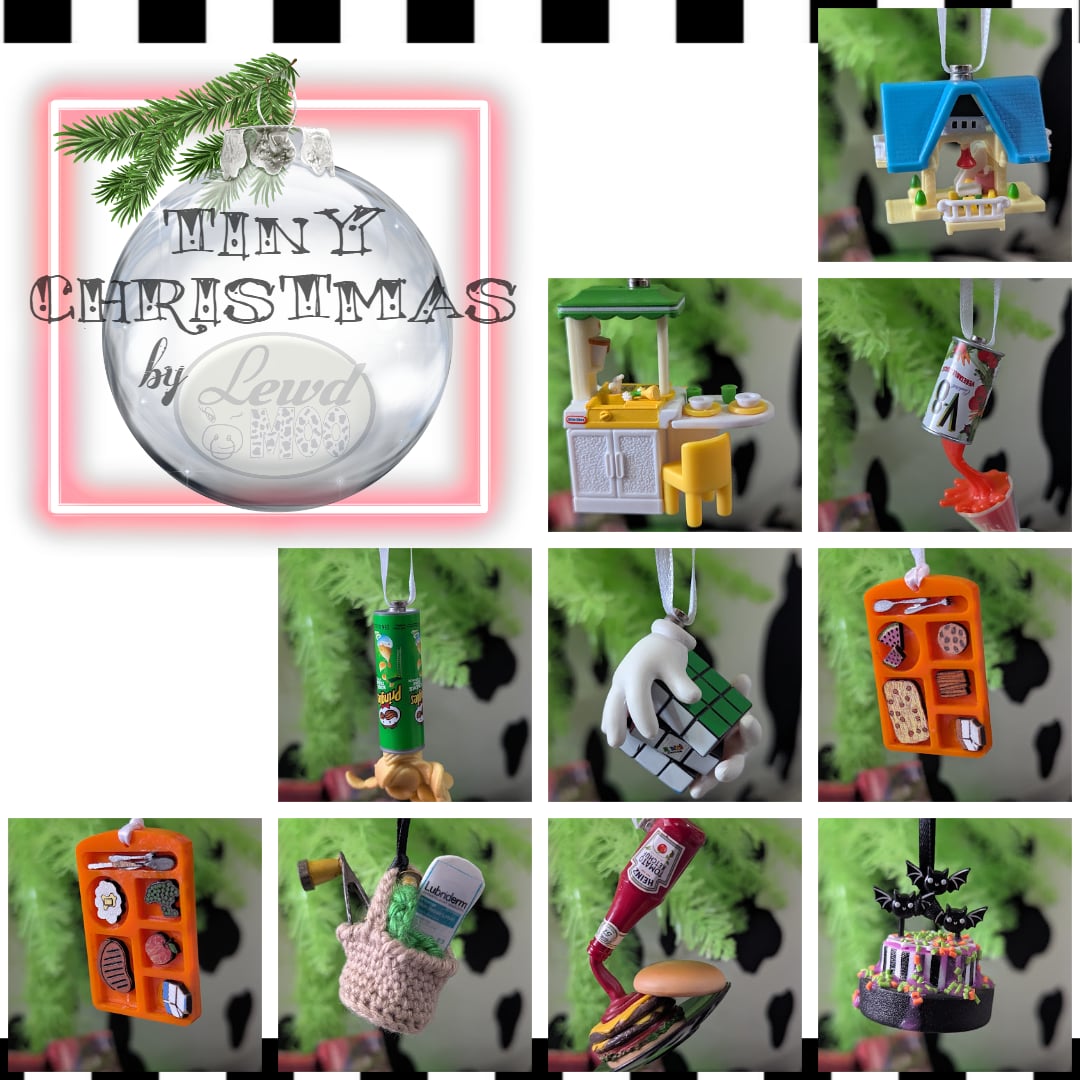 A Miniature Holiday Ornament Pringles